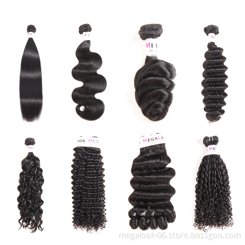 100% Full Cuticle Aligned Mink Brazilian Hair 10A 8A Grade Body Wave Virgin Remy Human Hair Extensions